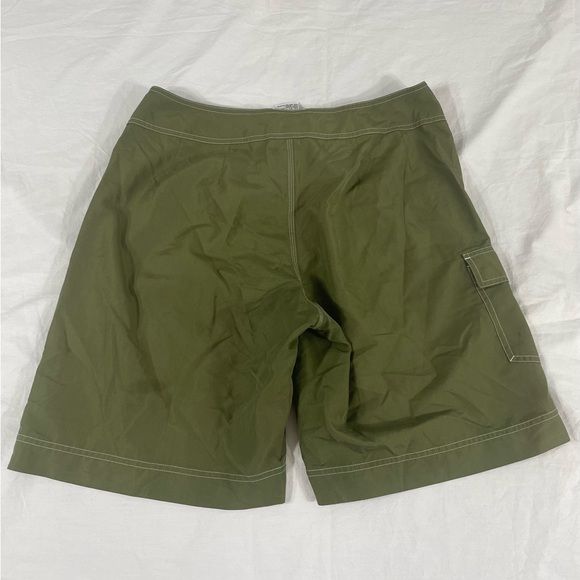 Cocoa Beach Mens Green Swin Board Shorts Size 31 - Picture 8 of 10